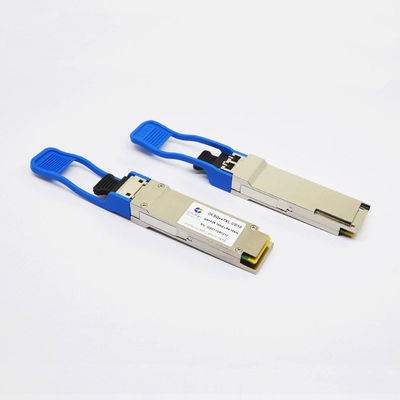 Duplex LC SMF 100g QSFP28 LR4 Transceiver 1310nm 10km DOM LAN WDM