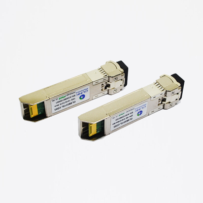 RoHS Compliant 3km 10Gb/S SFP+ Bidirectional Fiber Transceiver