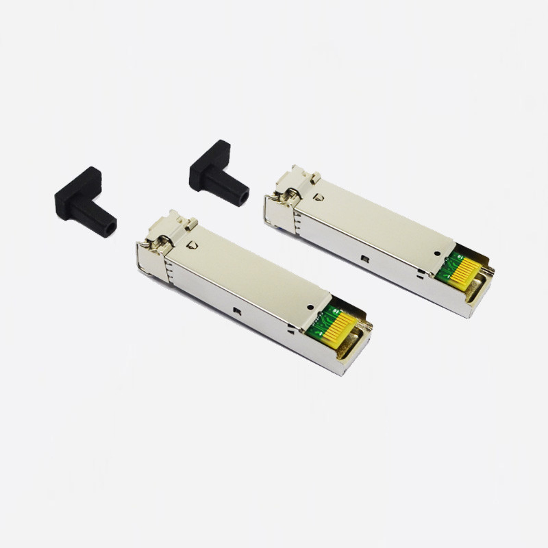 20km BiDi LC SMF SFP Transceiver Module , 1490nm / 1310nm 1000BASE-BX-D