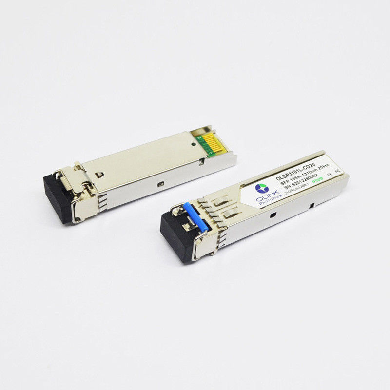 100BASE-LX SFP DOM SMF SFP Fiber Module 1310nm 20km Duplex LC